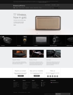 設(shè)計(jì)語(yǔ)言的交響 B&W官網(wǎng)與云華設(shè)計(jì)CDC網(wǎng)站設(shè)計(jì)賞析